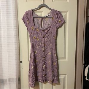 Hollister Purple Dress